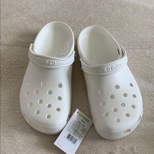 Crocs Kids Classic Clog - White